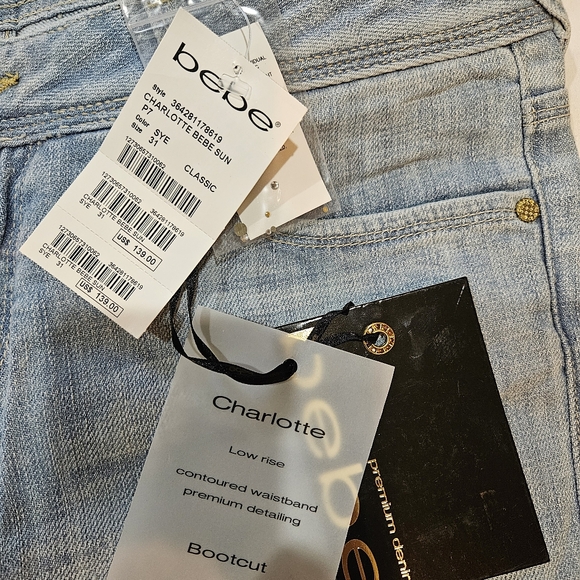Bebe Charlotte Jeans - Picture 3 of 5